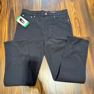 NWT 32 Degrees High Rise Sweatpant Ankle Jeans Black Size 12